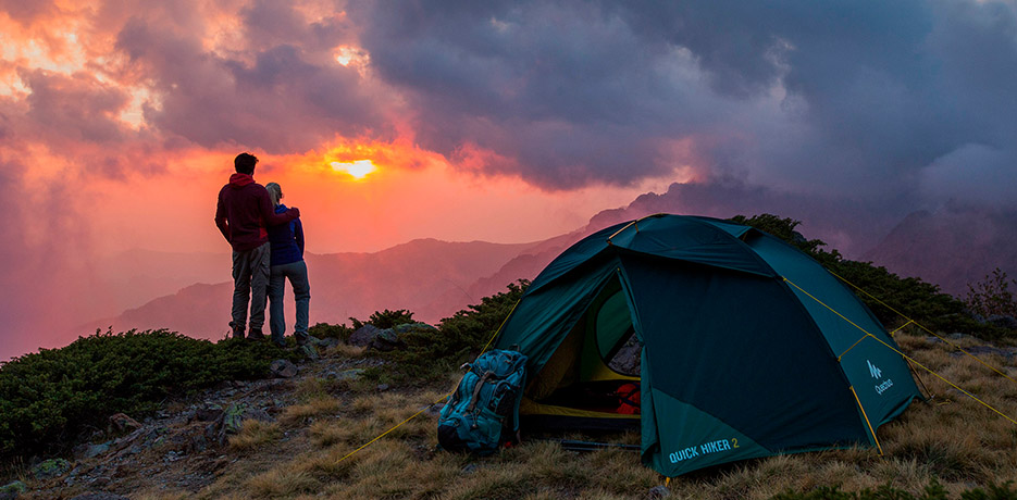 5 lugares ideales para acampar